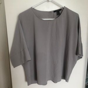 Gray Business Professional Top